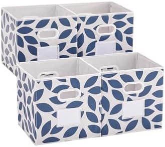 MAX Houser Set of 6 Foldable Fabric Storage Bins by MAXHouser