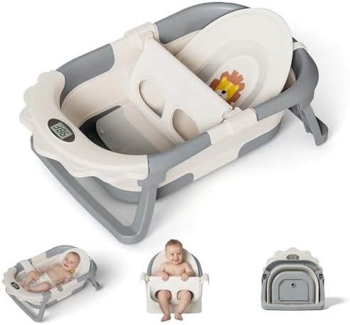 MoreFeel Foldable Baby Bathtub by Morefeel