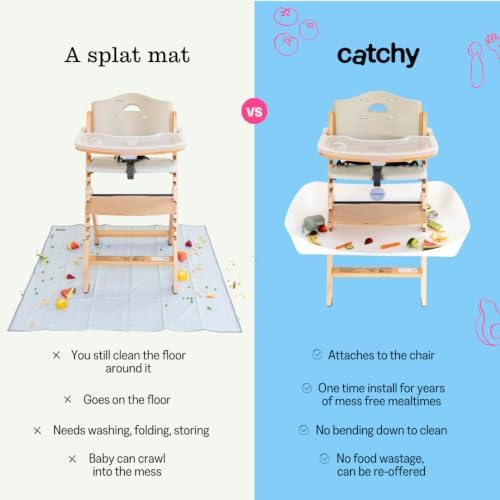 CATCHY - Food Catcher - Compatible - Highchair Sold Separately - Baby & Toddler - Image 4
