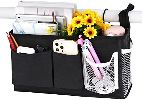 Bedside Caddy, Bedside Storage Bag Hanging Organizer by Loghot