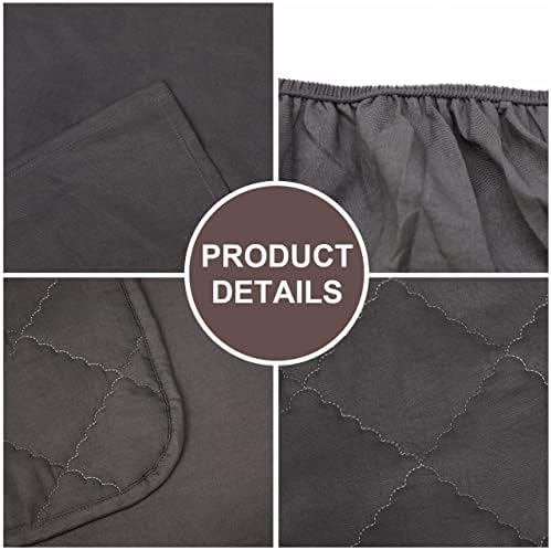 FLXXIE 4-Piece Microfiber Toddler Bedding Set, Dark Grey - Image 4