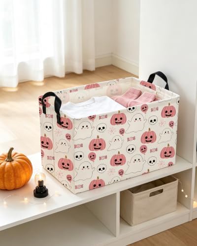 Essme Rectangular Halloween Baskets, Cute Basket - Image 6