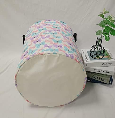 MAIZMZ Storage Bins Toys Box Kids Baby Hamper Waterproof Laundry Basket Canvas - Image 5