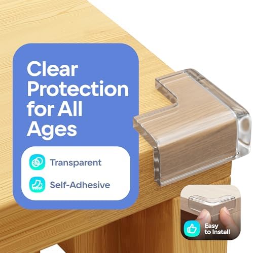 Komfortology 12-Pack Baby Proofing Corner Protectors - Image 4