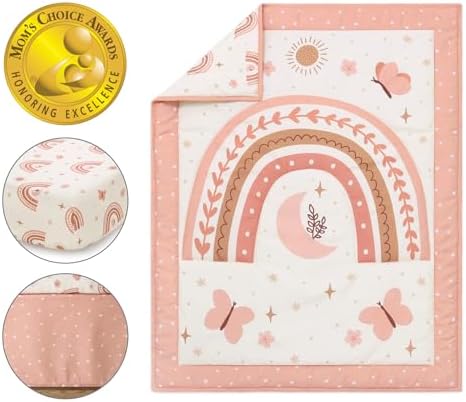 The Peanutshell 3 Piece Baby Crib Bedding Set - Image 2