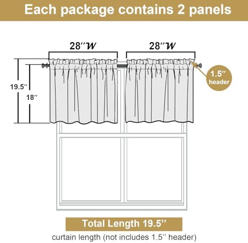 Lecloud Leia Navy Blue Valances - Image 3