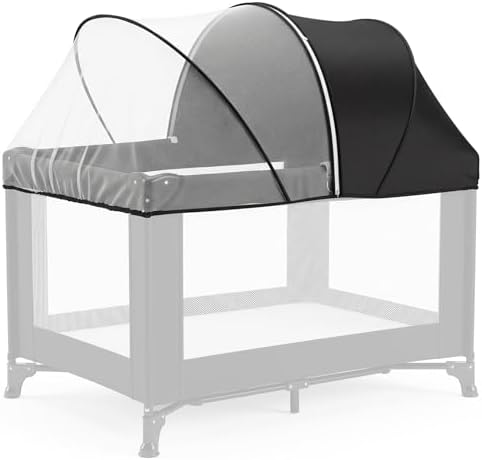 Orzbow Pack and Play Cover Tent | Half-Blackout Mosquito Net by Orzbow-MakeParentingEasier