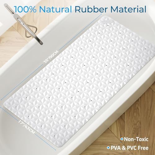 Non Slip Bathtub Mat for Bath Tub Shower - Image 6