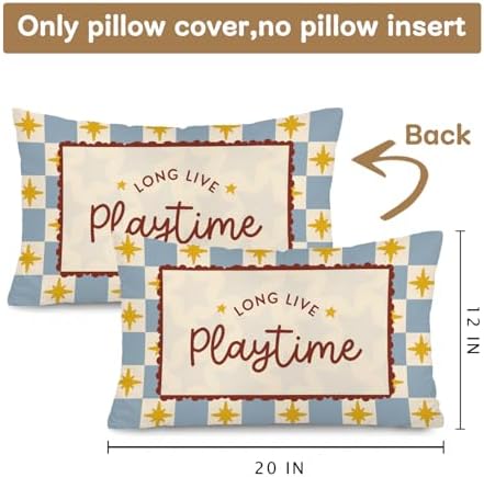 Long Live Playtime 12x20 Pillow Cover - Image 3