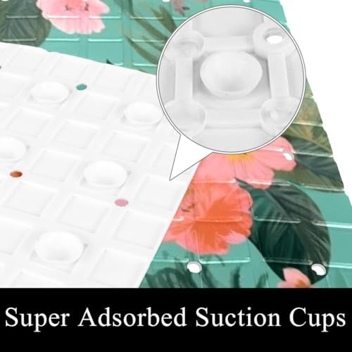Shower Mat Bathtub Mat, 26.8x15.1 inch, Non-Slip Bath Mat - Image 3