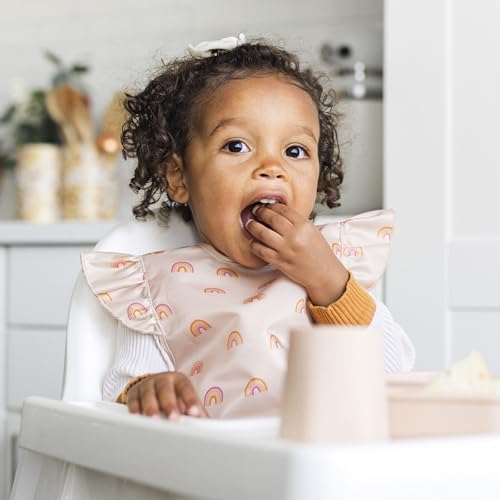 Tiny Twinkle Mess Proof Baby Bibs | 2 Pack Waterproof Toddler Bib - Image 6