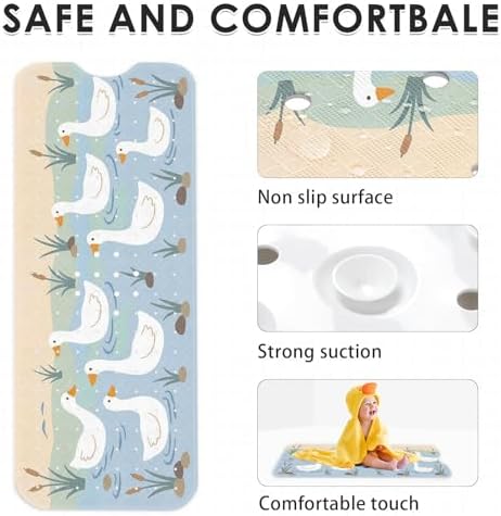 Bathtub Shower Mat 40X16 Inch, for Toddler - Image 6