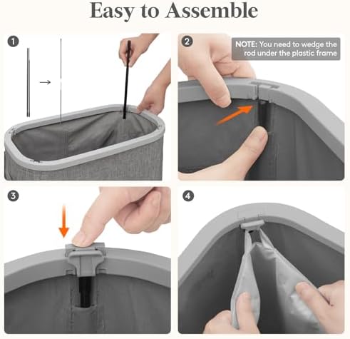 Lifewit Slim Laundry Basket - Image 4