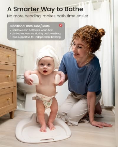 GROWNSY Baby Bath Stand & Foldable Shower Stand - Image 3