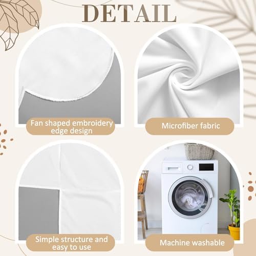 100% Microfiber Scalloped Mini Crib Skirt 24"x 38" - Image 5