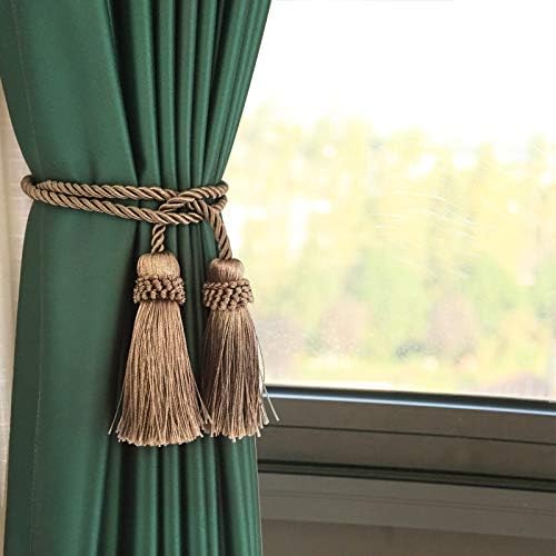 Curtain Tiebacks Handmade Curtain Holdbacks Rope - Image 4