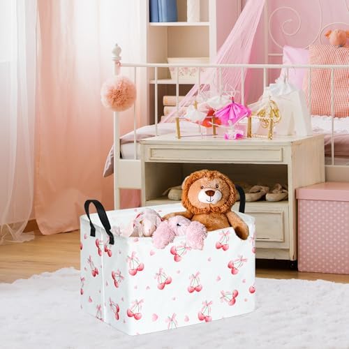 Girls Room Decor Storage Basket Toy Gift Box Baby Hamper Collapsible Organizer - Image 3