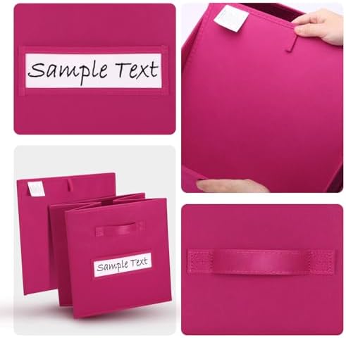 13x13 storage cube bins Foldable Fabric storage cubes - Image 3