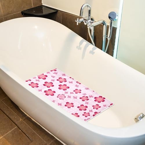 Shower Mat Bathtub Mat, 26.8x15.1 inch, Non-Slip Bath Mat - Image 5