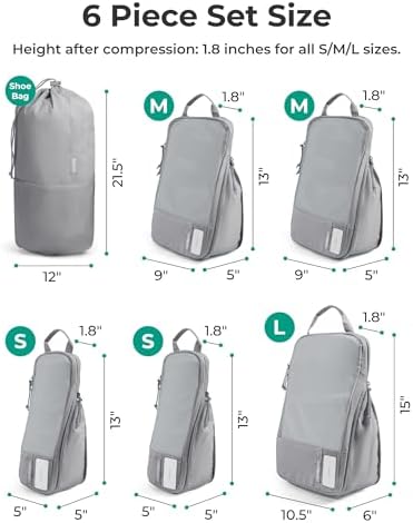 BAGSMART Compression Packing Cubes - Image 3