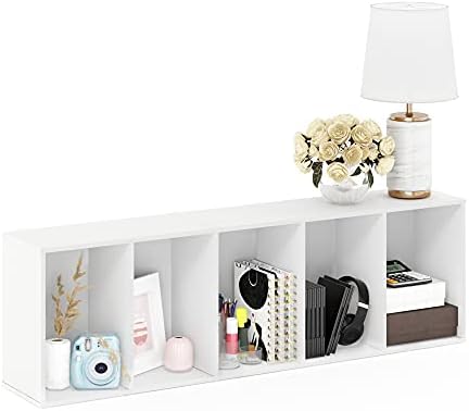 Furinno LUDER Book Shelf, 5-Tier Bookshelf, Bookcase - Image 6