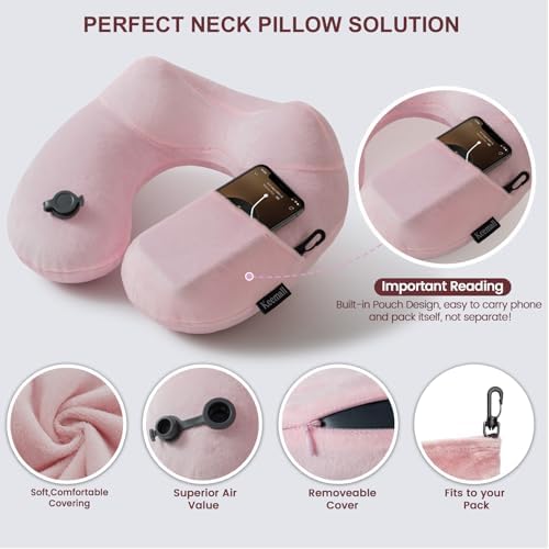 Keemall Inflatable Travel Neck & Shoulder Pillow - Image 5