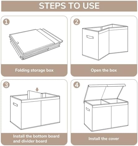 INDRESSME 122L Toy Storage Box - Image 6