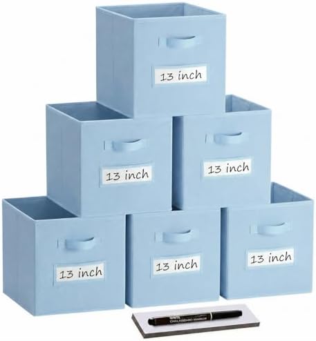Storage Bins, 13 Inch Cube Storage Bin by Anyoneer