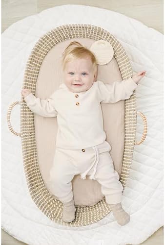 Konssy Muslin Bassinet Sheets for Baby Boys and Girls, 2 Pack - Image 2