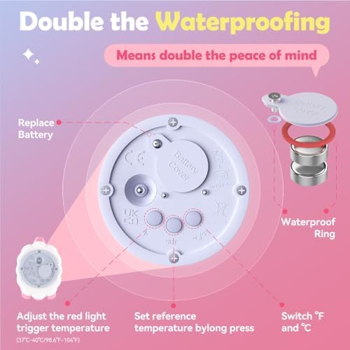 Baby Bath Thermometer Newborn Digital Unicorn Baby Bath Temperature Thermometer - Image 4
