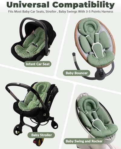 TinlyFinly Infant Car Seat Insert - Image 4