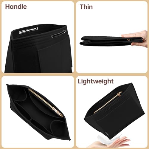OPPOSHE Purse Organizer Insert for Longchamp Le Pliage, Premium Felt Long Champ - Image 6