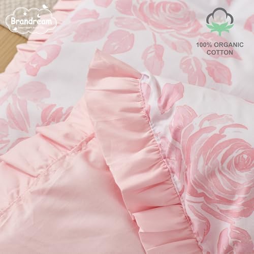 Brandream Organic Cotton Crib Bedding Set - Image 6