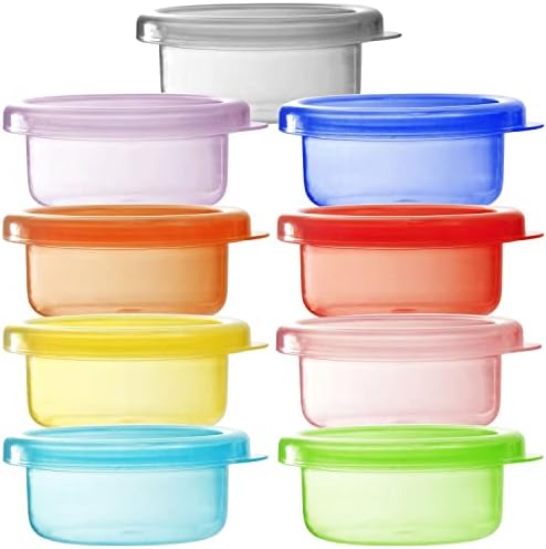 Youngever 9 Sets Baby Food Storage, Plastic Baby Food Containers by Youngever
