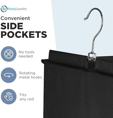 Handy Laundry Hanging Closet Organizer - Image 6