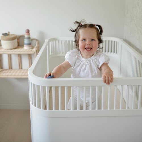mushie Extra Soft Muslin Fitted Crib Sheet | 192 Thread Count | 28"x 52" - Image 4
