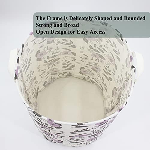Mziart Cute Laundry Basket, Kids Baby Hamper Toy Storage Bin - Image 4