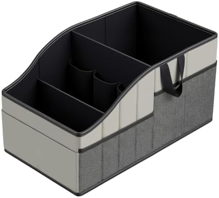 WHHMK Sturdy Leather Car Storage Support Up to 33 LB of Weight by WHHMK