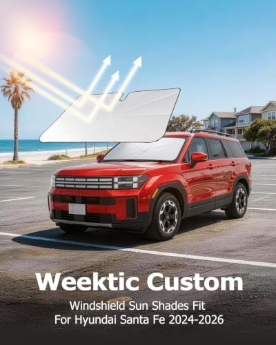 Weektic Custom Windshield Sun Shade Umbrella - Image 5