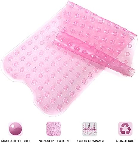 Bathtub and Shower Mats, Extra Long Non-Slip Bath Tub Mat 39 x 16 Inch - Image 6