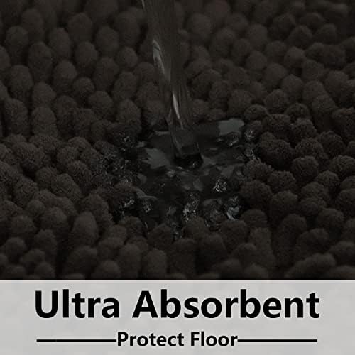 BOANKODU Bathroom Rugs Sets 2 Piece, Absorbent Bath Mat - Image 6
