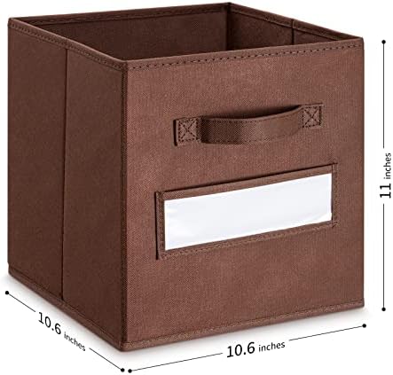 11 Inch Storage Cube, Storage bin, cube storage Foldable Fabric Cube Storage - Image 3