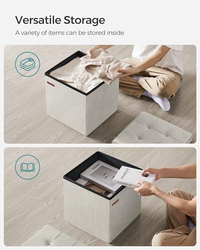 SONGMICS 15 Inches Ottoman - Image 5