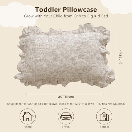 BuLuTu Muslin Kids Pillow Case - Image 2