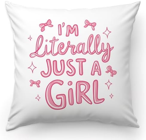 Pink Decor Throw Pillow Covers by KongMoTree