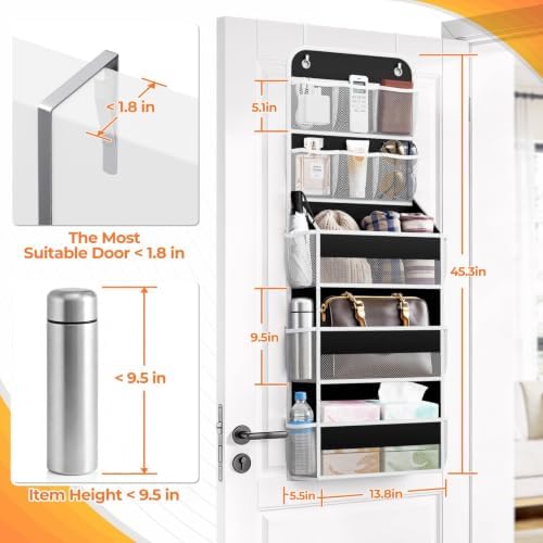SpaceHacks 5-Tier Over the Door Organizer - Image 2