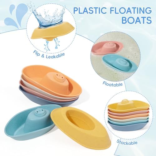 Baby Bath Toys 16 Pack Easy-Clean & Squeezable Silicone Bath Toys - Image 5