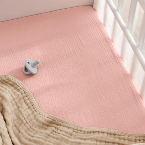 Comfy Cubs Muslin Bassinet Sheet - Image 5