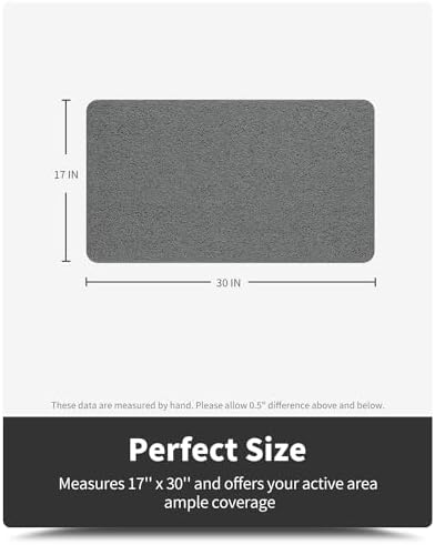 Non-Slip Bathtub Mat, 17x 30 Inch, Shower Mats - Image 6