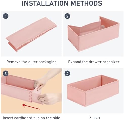 DIMJ Drawer Organizer Clothes - Image 2